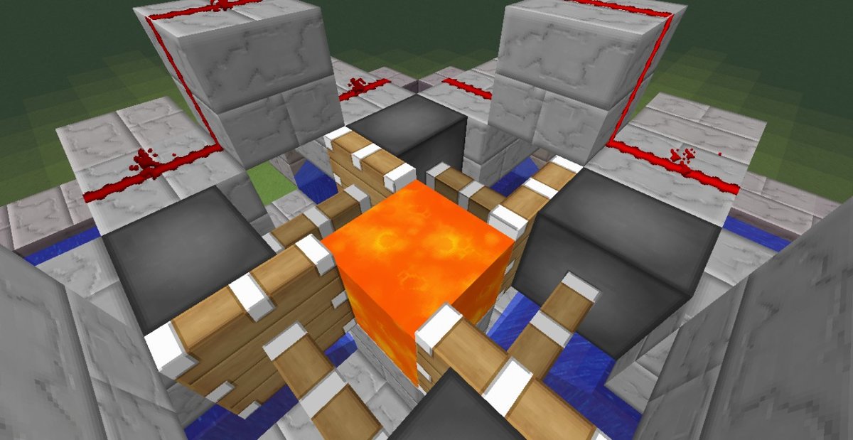 Advanced Automatic Obsidian Generator Builds and Redstone Systems